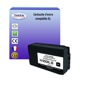 Cartouche compatible avec HP OfficeJet Pro 8610, 8615, 8616, 8620 remplace HP 950XL Noire - T3AZUR
