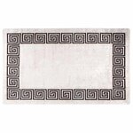 vidaXL Tapis lavable antidérapant 120x180 cm beige clair