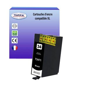 Consommable pour imprimante photo T3AZUR Cartouche compatible type pour imprimante  HP PhotoSmart D5060, D5065, D5069 (337) Noire 18ml