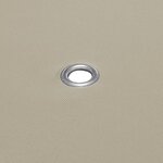 vidaXL Recouvrement de remplacement d'auvent 310 g/m² Beige 3x3 m