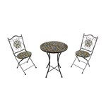 Chaise Bistrot Mosaïque Yellow Breeze Amélie