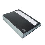 Trieur Rigide Ordonator Alphabétique Dos Extensible 24 Compartiments A À Z - Noir - X 8 - Exacompta