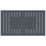 vidaXL Ensemble de salle à manger pour jardin 9 Pièces Noir polyrotin