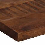 vidaXL Dessus de table 120x30x2 5cm rectangulaire bois massif récupéré
