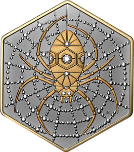 Monnaie SPIDER Nature Delight 1 Oz Argent 20$ Canada 2026 (PRÉCOMMANDE)