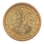 Mini médaille monnaie de paris 2008 - gouffre de padirac