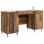 vidaXL Bureau Bois ancien 142 5 x 50 x 75 cm Bois d'ingénierie