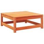 vidaXL Canapé d'angle de jardin avec coussins et repose-pieds