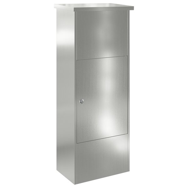 vidaXL Boîte de dépôt de colis Noir 44.5 x 29 x 110.5 cm