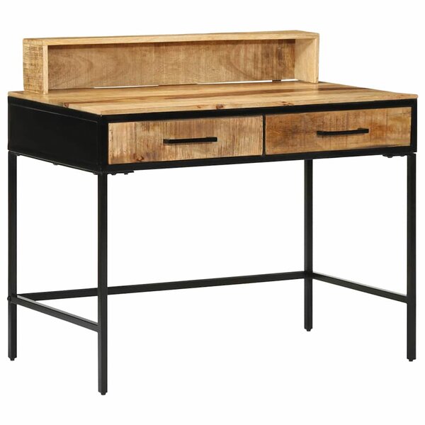 vidaXL Table console avec tiroir Marron 100 x 55 x 89.5 cm