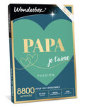 Coffret cadeau - wonderbox - papa je t'aime passion