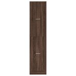vidaXL Armoire apothicaire chêne marron 40x41x174 5 cm bois ingénierie