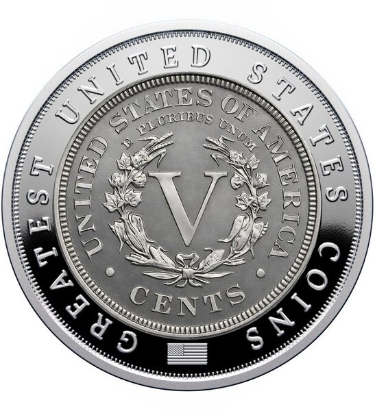 Monnaie 1913 LIBERTY HEAD NICKEL Greatest US Coins 2 Oz Argent 5$ Niue 2026