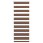 vidaXL Store zèbre marron 55x150 cm largeur du tissu 50 9 cm polyester