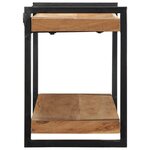 vidaXL Étagère murale 110x33x45 cm bois massif d'acacia