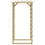 vidaXL Pergola avec toit 100x90x200 cm Bois de pin imprégné