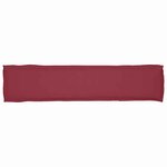 vidaXL Coussin de palette Tissu Oxford Bordeaux 180 x 40 x 8 cm