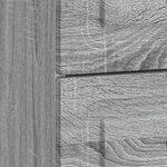 vidaXL Cabinet de chevet avec tiroir Sonoma gris 43 x 34 5 x 44 5 cm