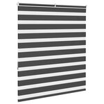 vidaXL Store zèbre noir 120x150 cm largeur du tissu 115 9 cm polyester