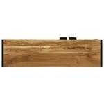 vidaXL Meuble TV Marron 110 x 30 x 50 cm Bois d'acacia massif