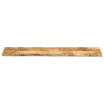 vidaXL Dessus de table 180x20x2 5cm bord vif bois massif manguier brut