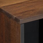 vidaXL Buffet marron 80x34x75 cm bois massif de manguier
