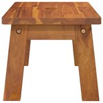 vidaXL Tabouret-escabeau 38x26x22 cm Bois d'acacia solide
