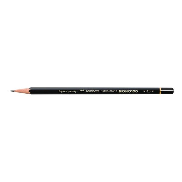 Crayon Graphite Haute Qualité MONO 100 5B TOMBOW