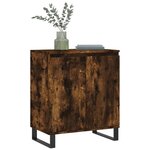 vidaXL Buffet Chêne fumé 60x35x70 cm Bois d'ingénierie