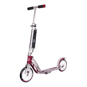 Hudora 14764/01 - Trottinette Aluminium Big Wheel 205. Magenta / argent