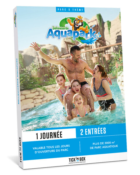 Coffret cadeau - ticketbox - bellewaerde aquapark