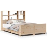 vidaXL Cadre de lit sans matelas 140x190 cm bois de pin massif