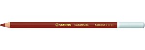 Crayon de couleur Fusain Pastel CarbOthello Rouge égyptien STABILO