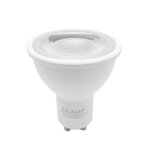 Ampoule led gu10 dimmable 8w 220v smd2835 par16 60° - blanc chaud 2300k - 3500k - silamp