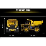 Mould King 24021 - Jeu de construction Camion à benne