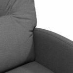 vidaXL Chaises de salle à manger 2 Pièces Gris foncé 57 x 67 x 95 cm