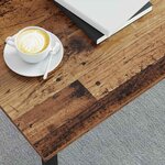 vidaXL Table basse Bois ancien 100 x 50 x 45 cm Bois d'ingénierie