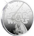 Pièce de monnaie en Argent 5 Dollars g 31.1 (1 oz) Millésime 2023 DARTH VADER