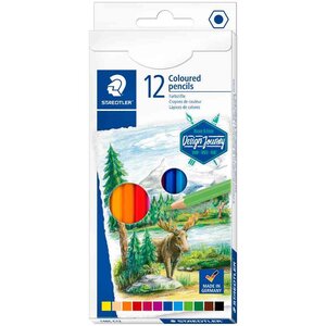 Crayon couleur Design Journey étui carton de 12 STAEDTLER