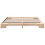 vidaXL Cadre de lit 200x200 cm en bois de pin massif