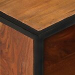 vidaXL Meuble TV 110x30x45 cm Bois d'acacia massif