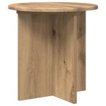 vidaXL Support de Plante 2 pièces Chêne artisanal 40 x 40 x 40 cm