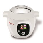 MOULINEX CE851110 cookeo avec 150 recettes incluses - Blanc
