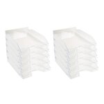 Corbeille à courrier Ecotray Office - Cristal EXACOMPTA