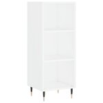 vidaXL Buffet blanc 34 5x32 5x90 cm bois d'ingénierie