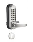 THIRARD - Verrou à combinaison mécanique pour serrure encastrable pour porte intérieure  carré 7mm  chromé mat - THIRARD