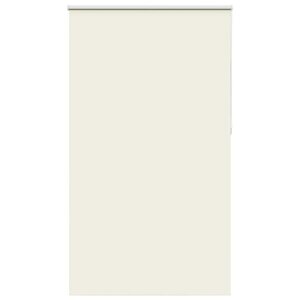 vidaXL Store enrouleur occultant blanc cassé 120x210 cm largeur tissu