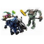 75571 Neytiri et le thanator vs. quaritch dans lexosquelette amp ® AVATAR
