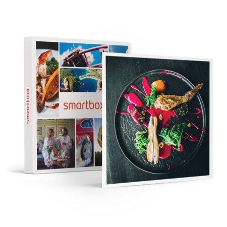 SMARTBOX - Coffret Cadeau Repas gastronomique 4 plats pour 2 personnes au sein d'un établissement réputé en France ou en Europe -  Gastronomie
