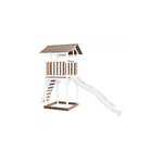 AXI Beach Tower Marron Blanc Toboggan Blanc